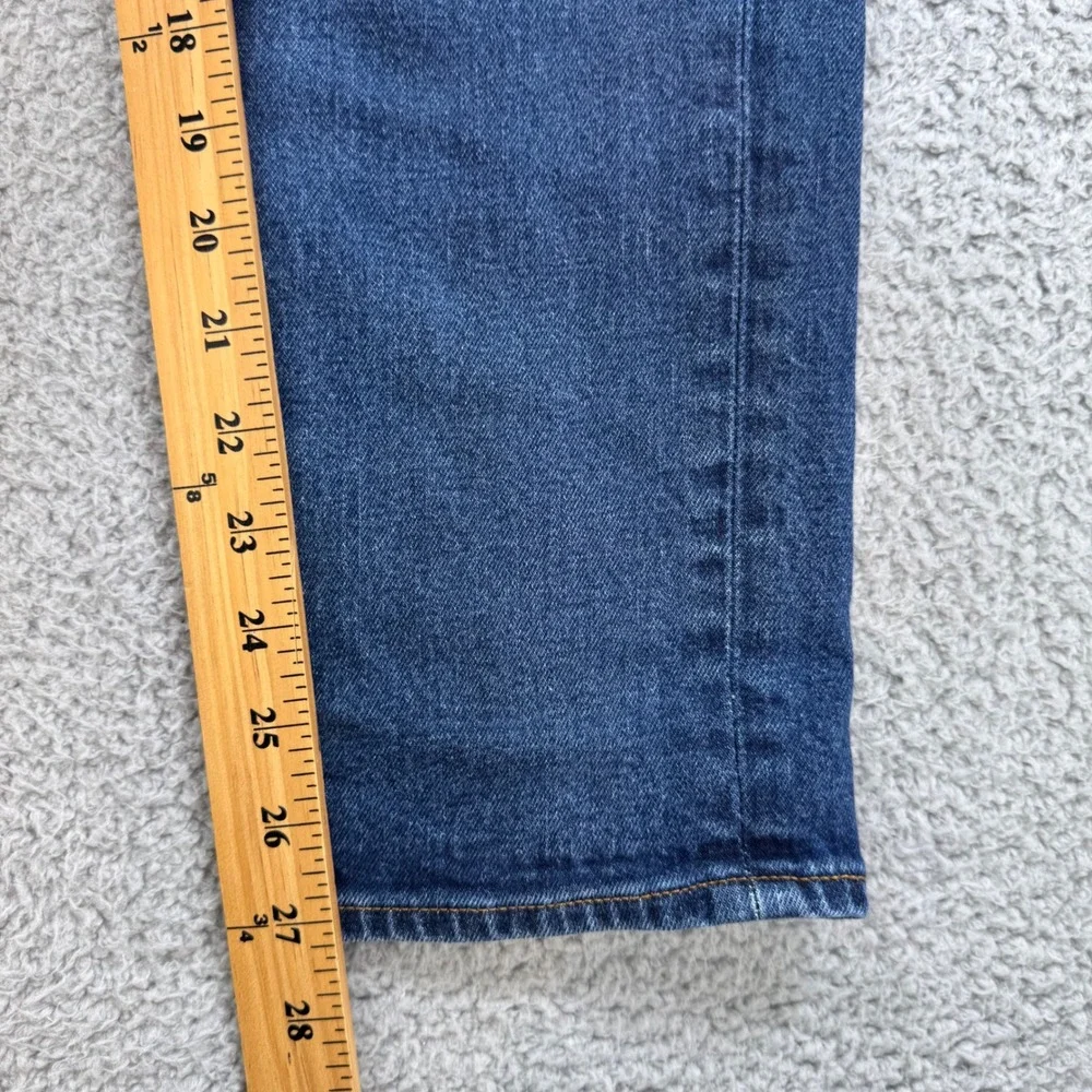 J‎ Crew 464 Style Jeans Mens 31x27 Straight Leg Blue Denim Pants